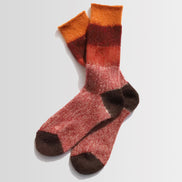 Fuzzy Gradation Knit Crew
