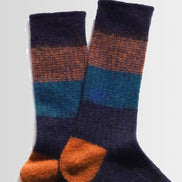 Fuzzy Gradation Knit Crew