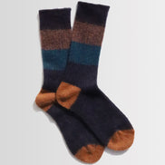 Fuzzy Gradation Knit Crew